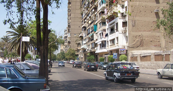 Застройки города Каир, Египет