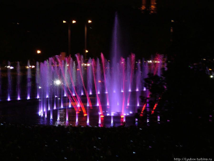 Парк фонтанов Варшава, Польша