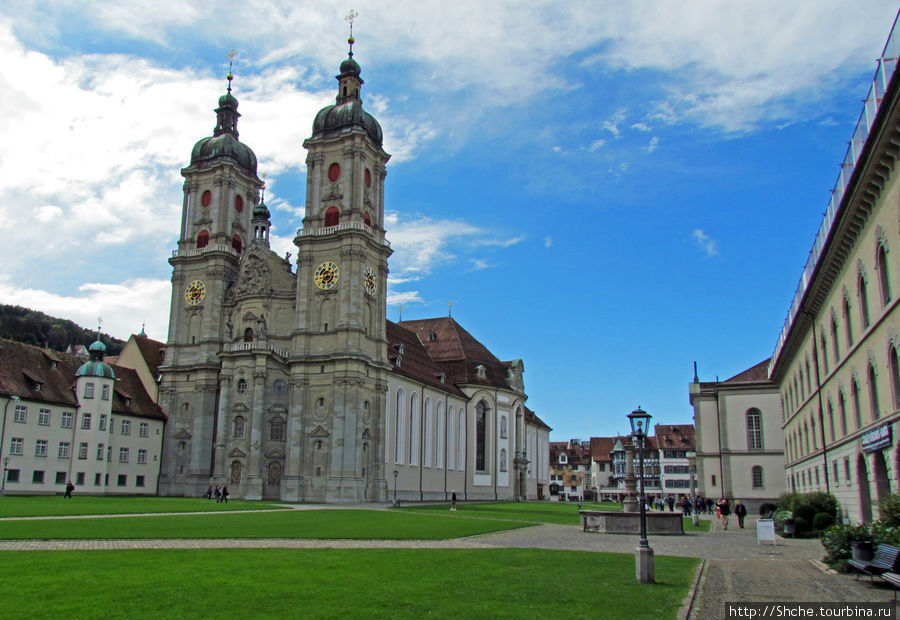 Кафедральный собор Галльского аббатства Санкт-Галлен, Швейцария
