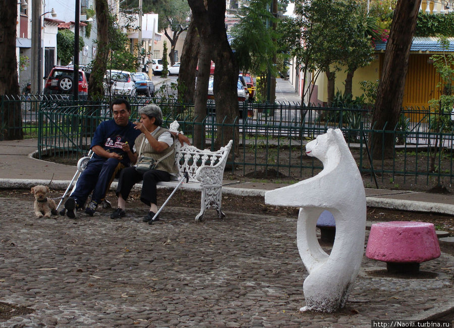Люди отдыхают Мехико, Мексика