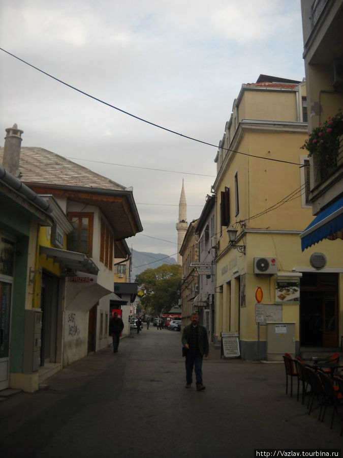 Улочка Мостар, Босния и Герцеговина