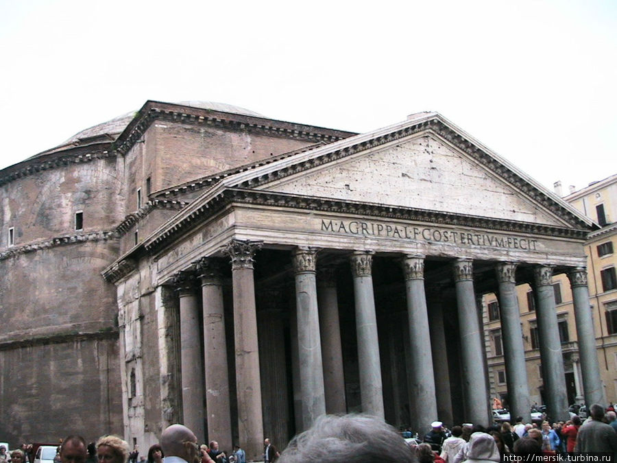 Пантеон: символ величия Римской Империи Рим, Италия