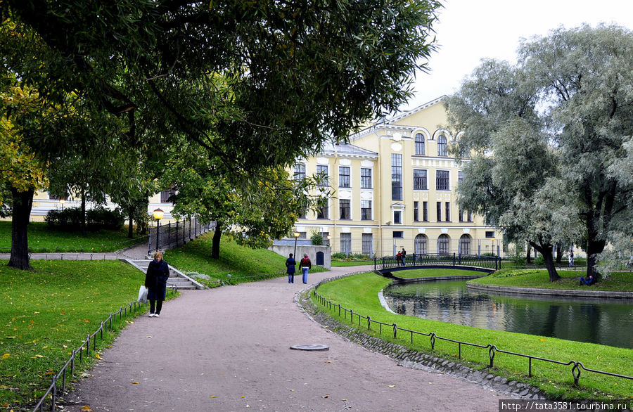 Юсуповский парк в санкт петербурге