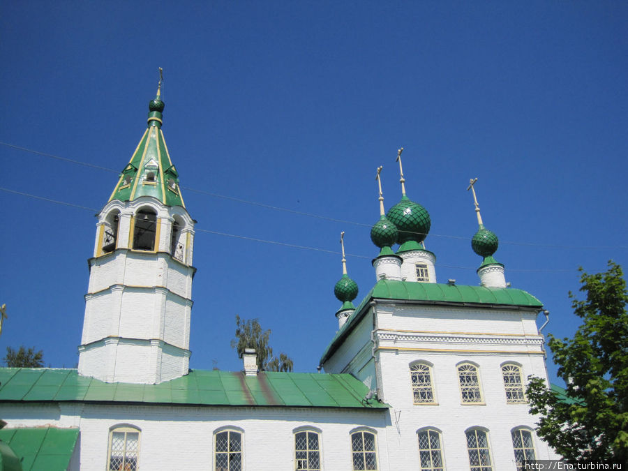 Церковь Вознесения (Леонтьевская) вблизи Тутаев, Россия