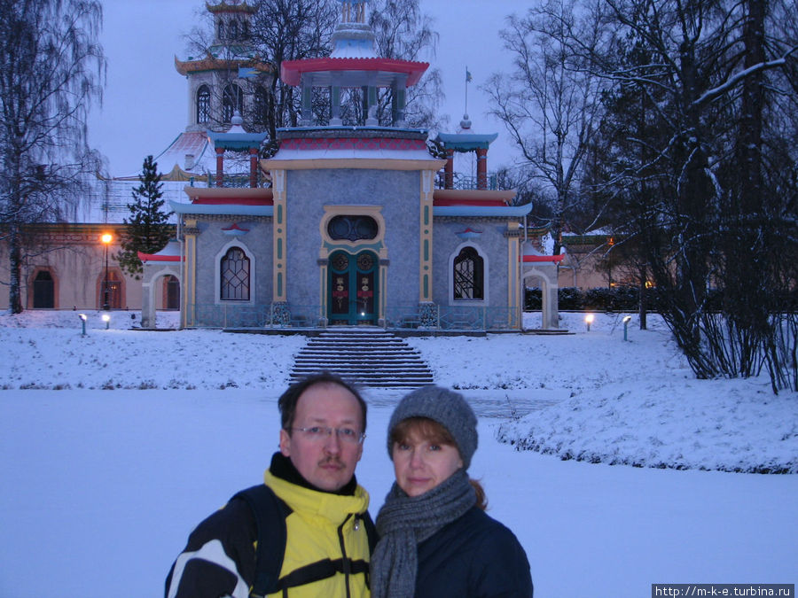 Экзотический павильон Скрипучая(Китайская) беседкой Пушкин, Россия