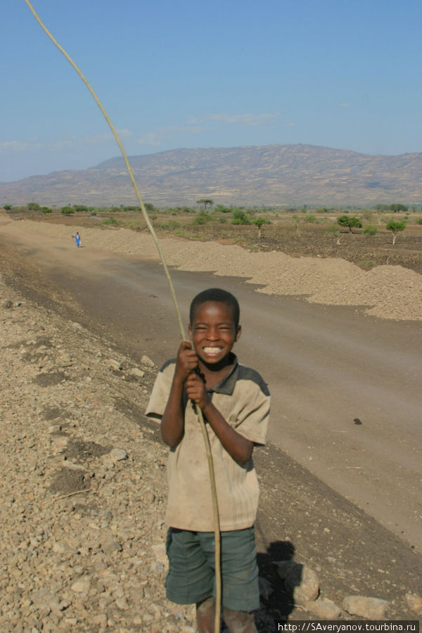 Путь из Аддис-Абебы на юг Эфиопия