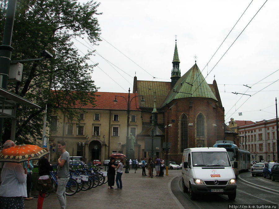 Костел Францискианцев Краков, Польша