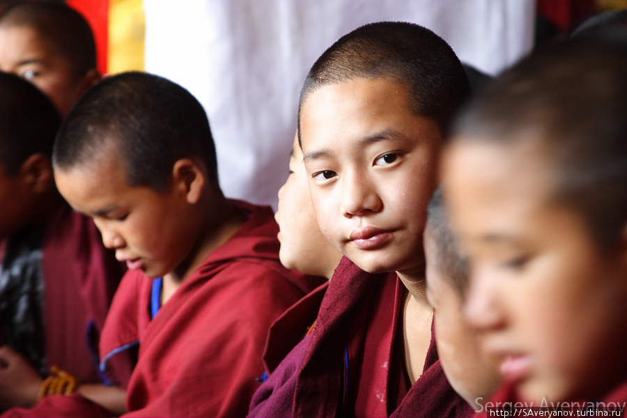 Монастырь Копан Гомпа. Коллективная практика Катманду, Непал