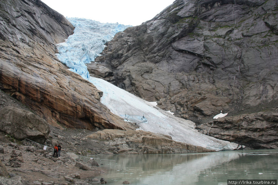 Знаменитый ледник Бриксдайл Западная Норвегия, Норвегия