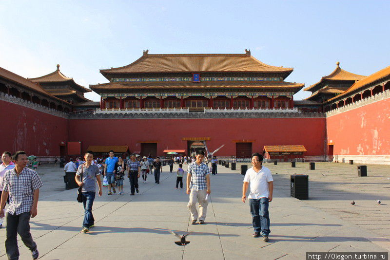В Запретный город нам зайти запретили Пекин, Китай