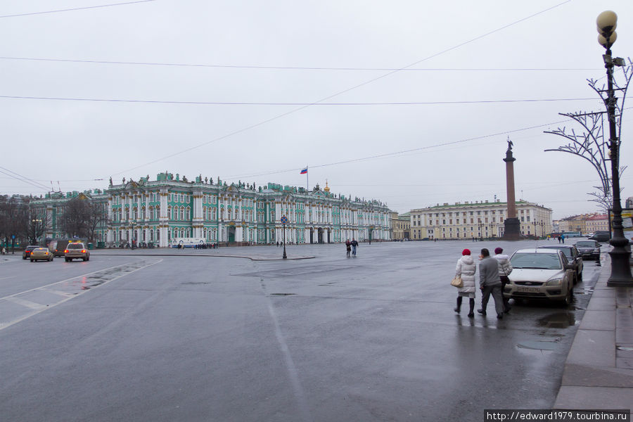 Дворцовая площадь Санкт-Петербург, Россия