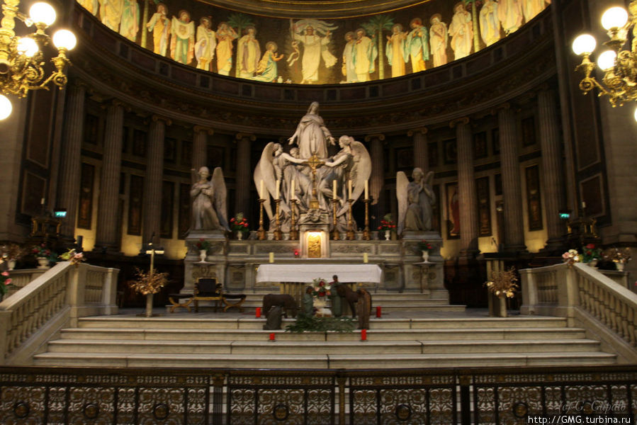 Церковь Мадлен Париж, Франция