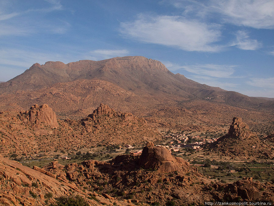Антиатласские горы в окрестностях Тафраута Марокко