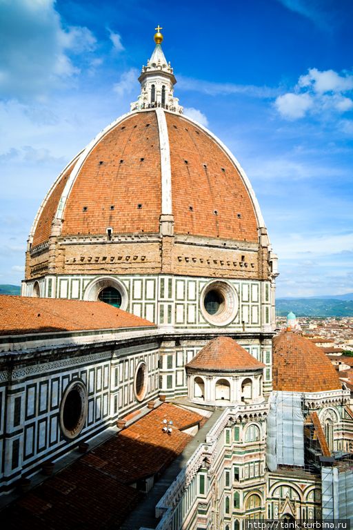 Виды Флоренции с колокольни Джотто Флоренция, Италия