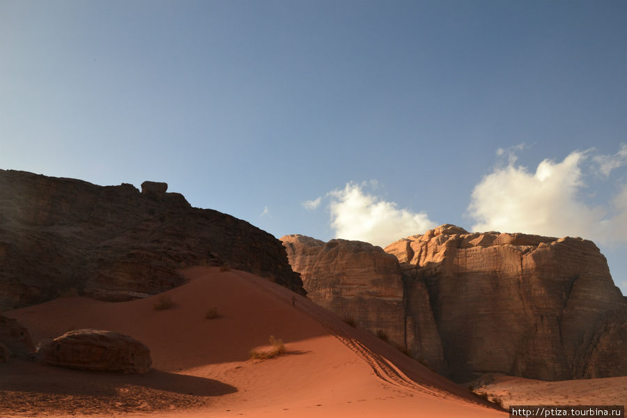 Богоподобный простор Пустыня Вади Рам, Иордания