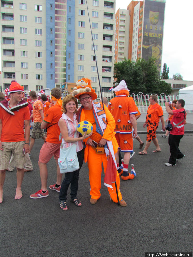 Хроники ЕВРО 2012. Харьков. Оранжевое настроение Харьков, Украина