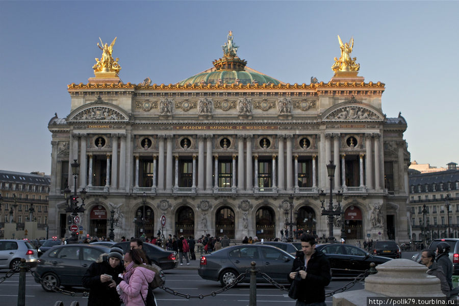 Гранд-опера. Париж, Франция