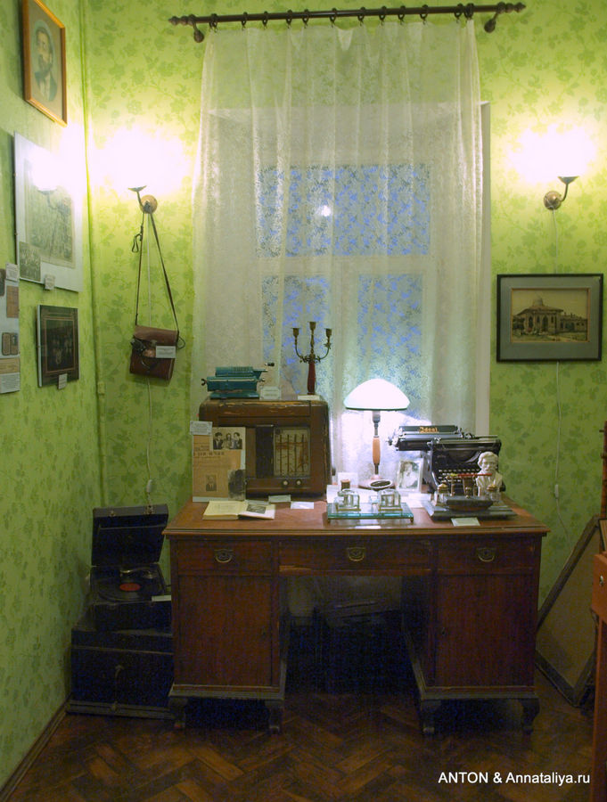 Музей истории евреев Одессы. Одна из комнат. Одесса, Украина