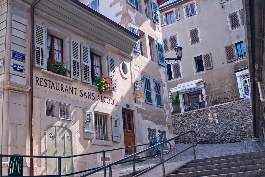 Самый открытый город Швейцарии Женева, Швейцария