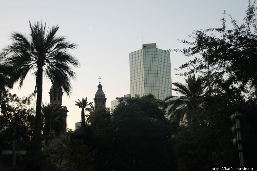Сантьяго де Чили. Приветливая столица Сантьяго, Чили
