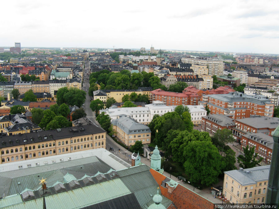Где-то над этими крышами летал Карлсон... Стокгольм, Швеция