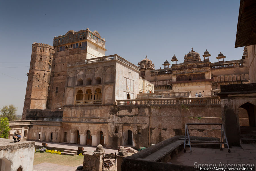 Орчха, дворец Радж Махал Гвалиор, Индия