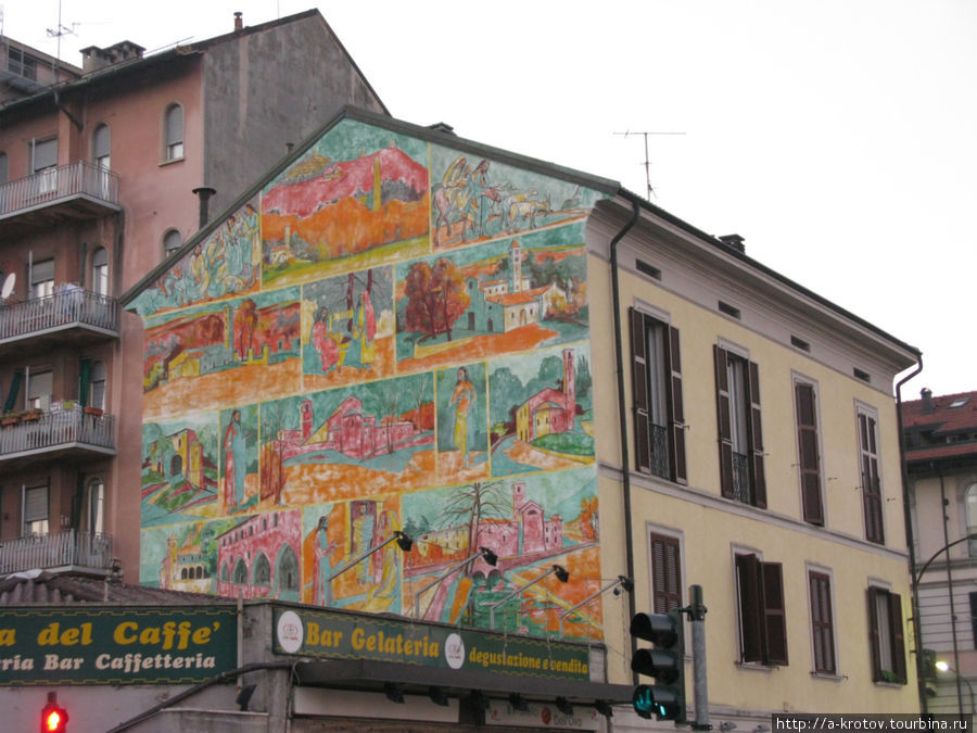 настенные росписи Варезе, Италия