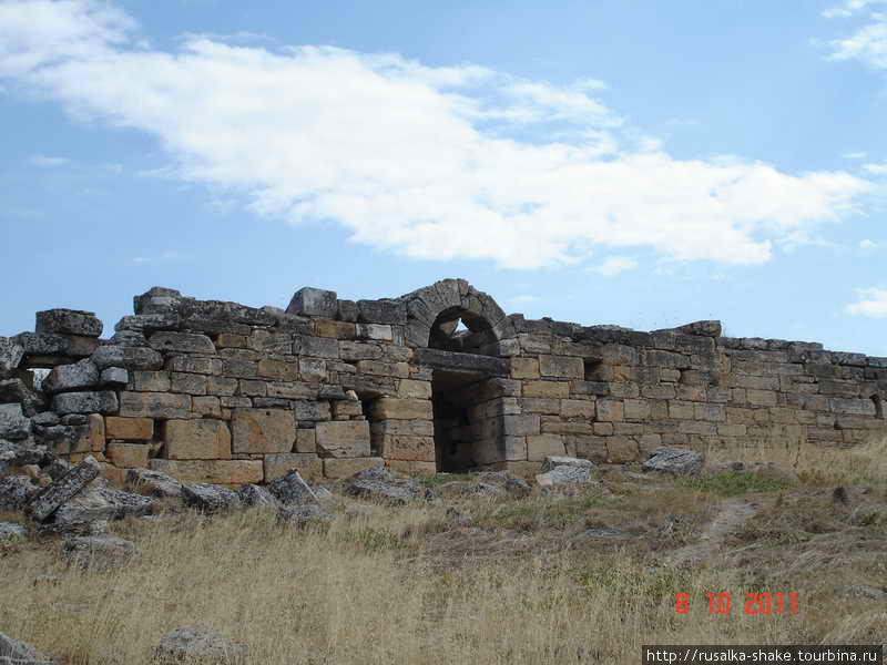 Античный Гиераполис Памуккале (Иерополь античный город), Турция
