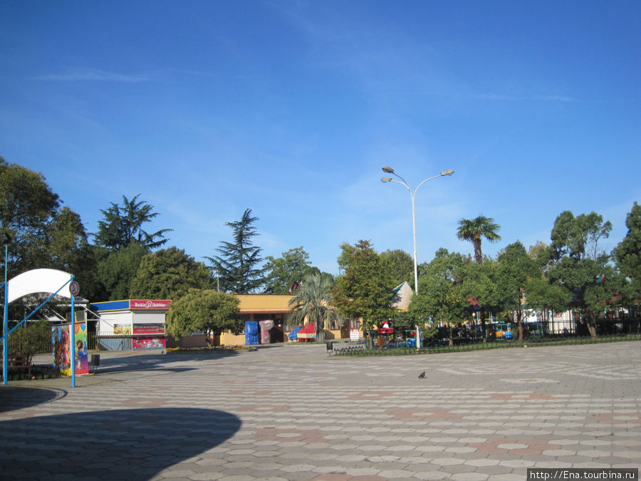 В парке культуры и отдыха на ул. Ромашек
