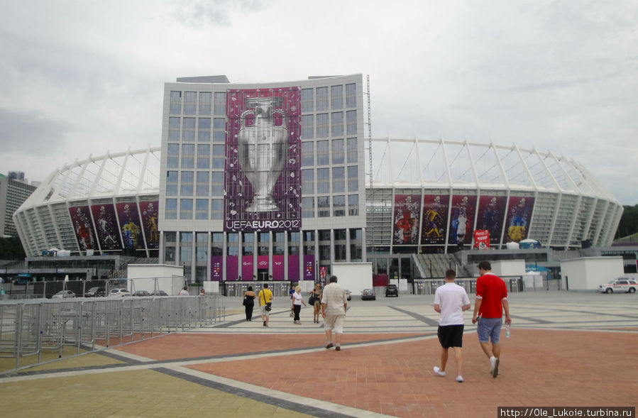 НСК Олимпийский — здесь будет проходить финал Чемпионата Европы по футболу 2012 Киев, Украина