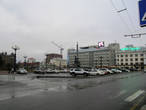Вид на Комсомольскую площадь.