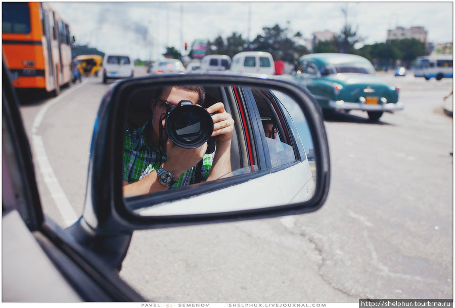 Куба. Гавана из окна автомобиля. Часть 4 Гавана, Куба