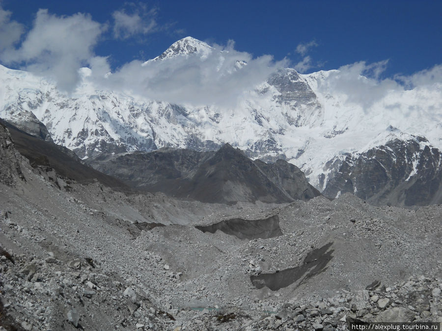 Гокио и ледник Нгозумба Глетчер (Ngozumba Glacier) Гокьо, Непал
