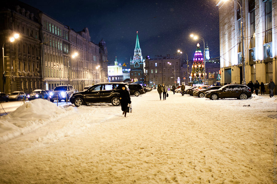 Зимняя Москва Москва, Россия