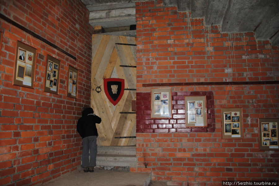 Внутри замка Лида, Беларусь