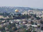 Панорама Иерусалима с куполом Мечети Аль-Акса