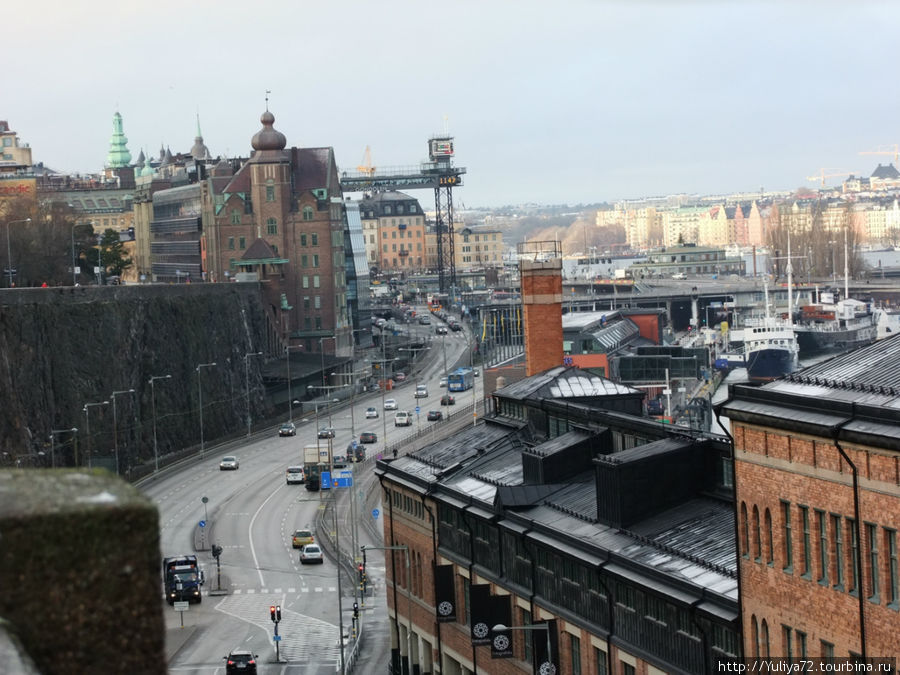 Вид на Стокгольм. Рига, Латвия