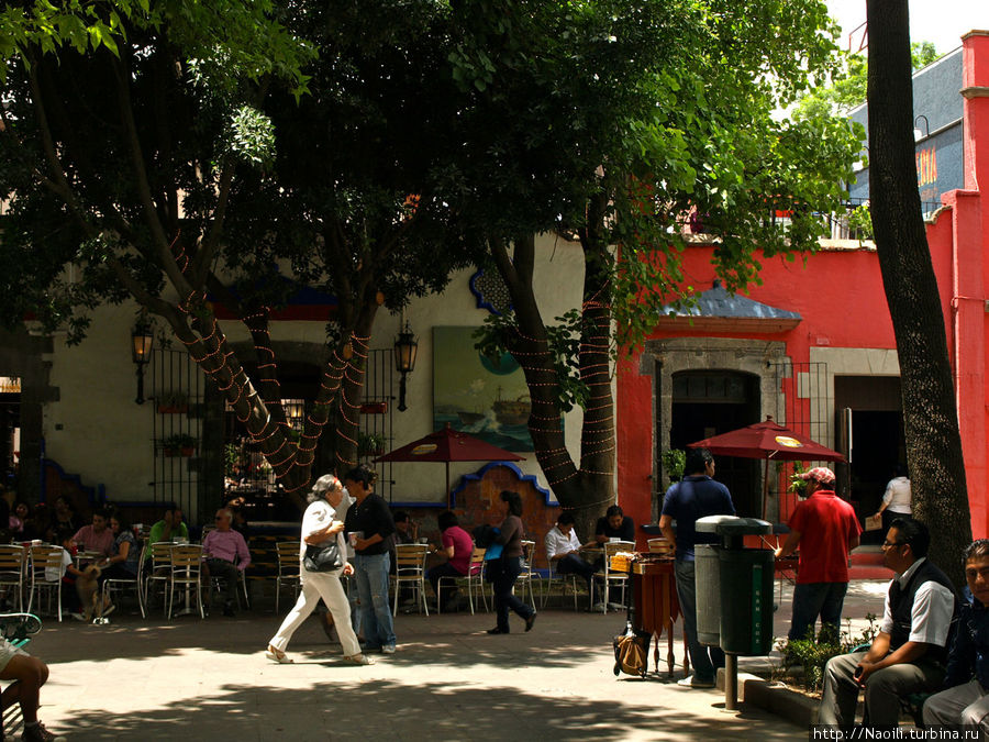 Койоакан — богемный городок в большом городе Федеральный округ, Мексика