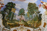 Деталь фрески с райским садом