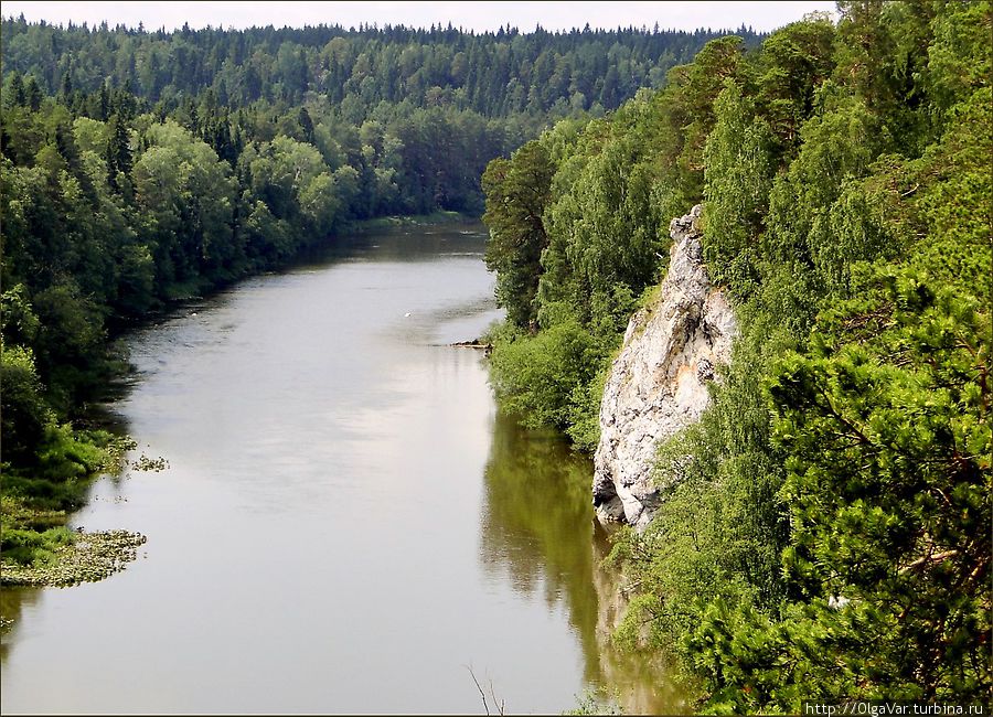 Река Чусовая Первоуральск, Россия