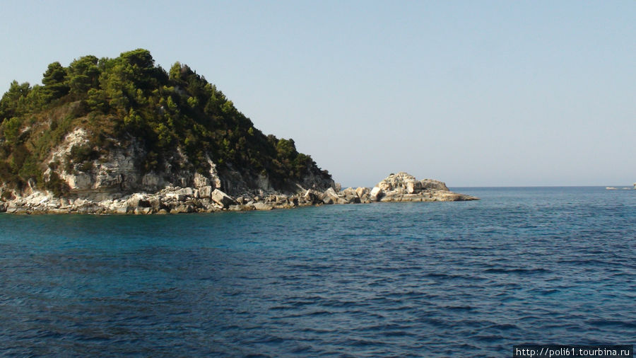 Самая северная точка Паксоса Остров Паксос, Греция