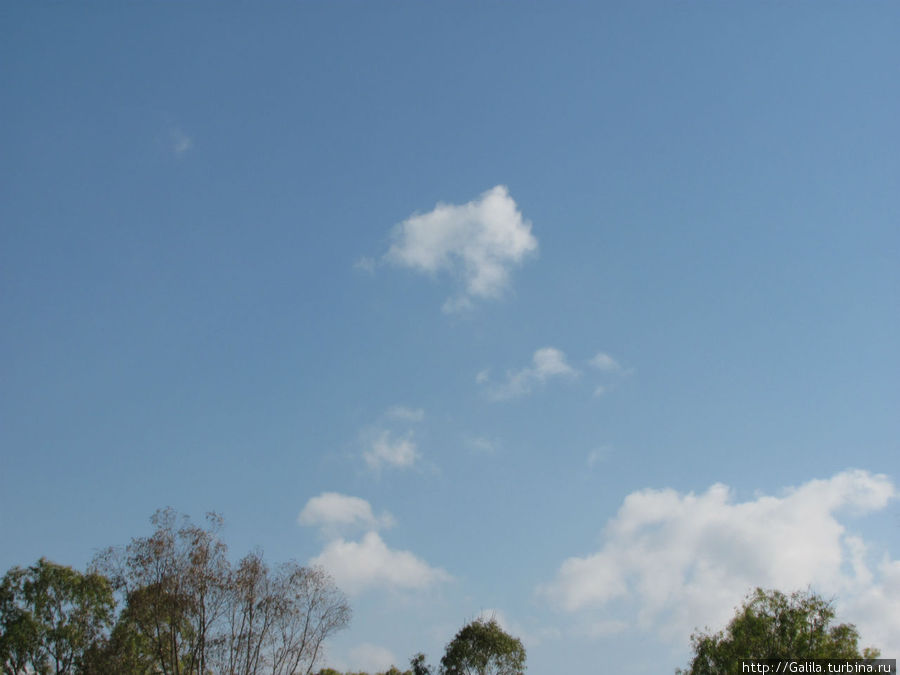 Облака. Беэр-Шева, Израиль