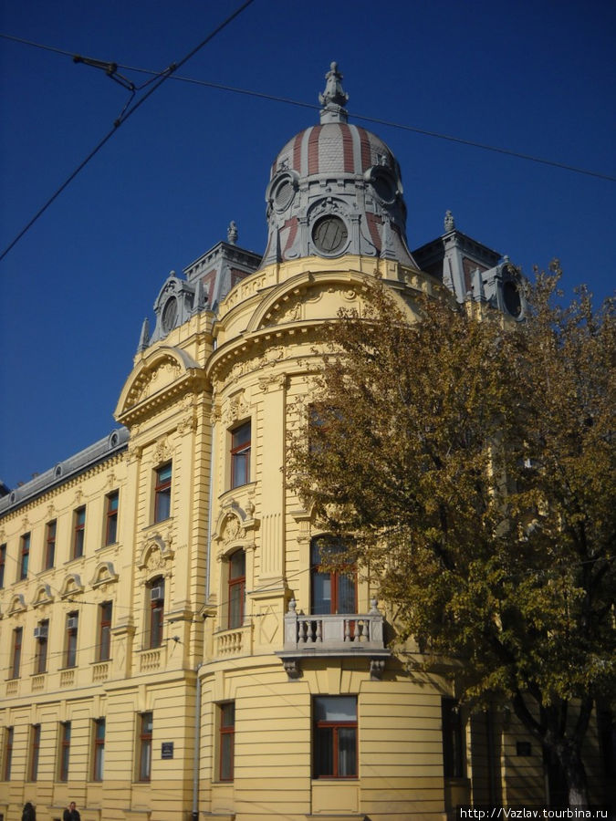 Дом на углу Загреб, Хорватия