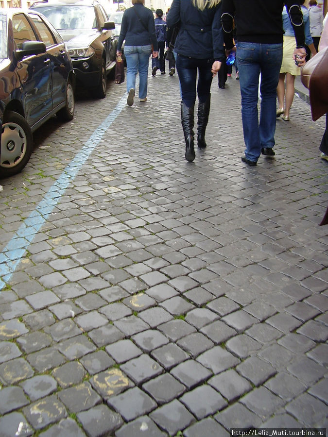 смертельный номер — по улицам Рима на каблуках =) Рим, Италия