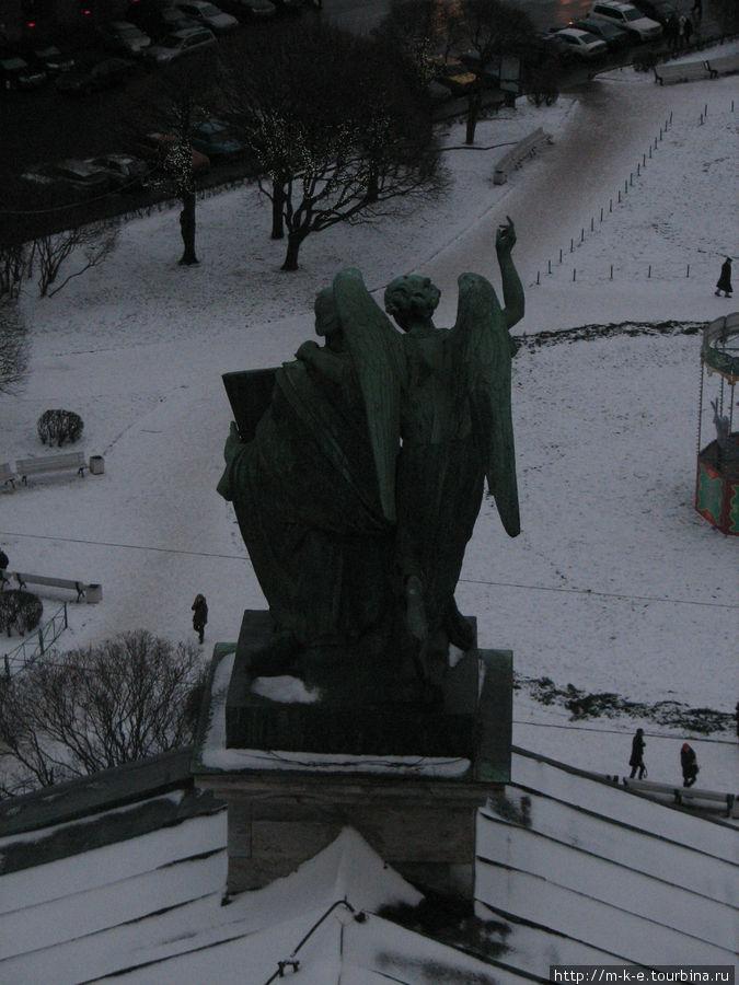 Вид со смотровой площадки Исаакиевского собора Санкт-Петербург, Россия