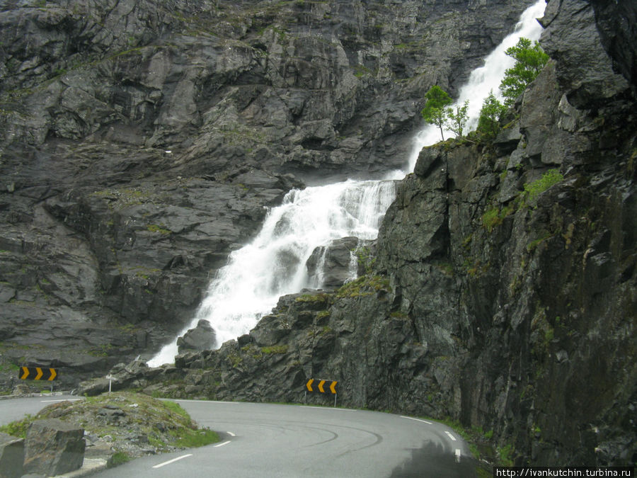 Водопад Стигфоссен Ондалснес, Норвегия