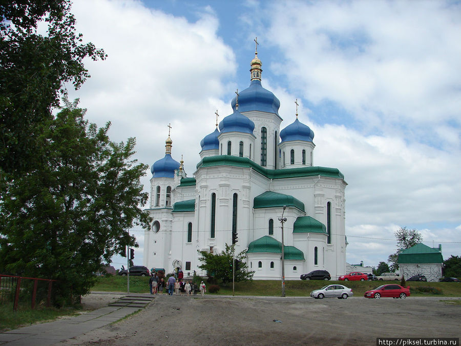 Вид на собор Киев, Украина