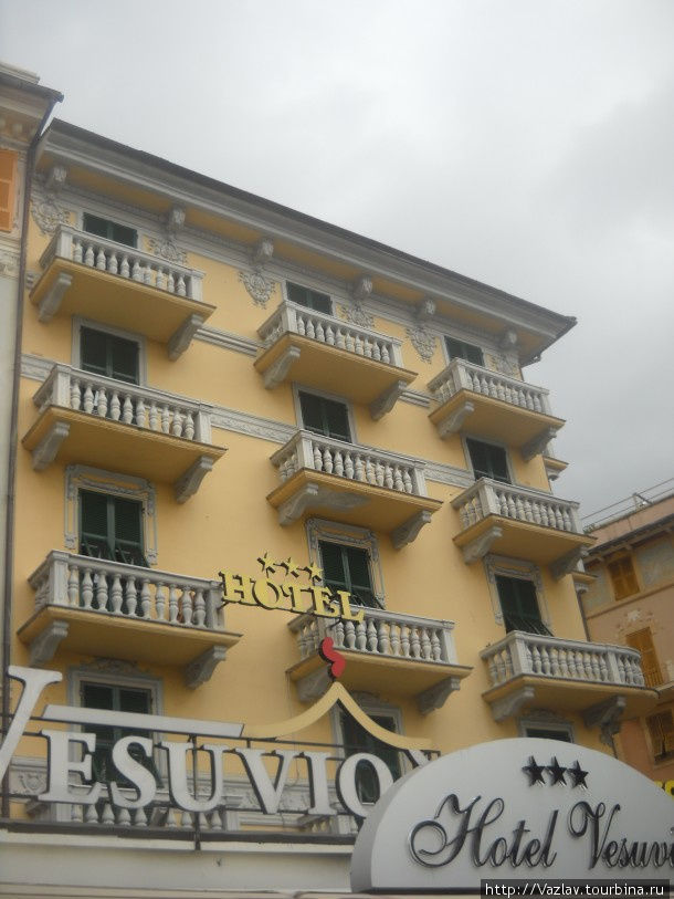 Шикарная гостиница Рапалло, Италия