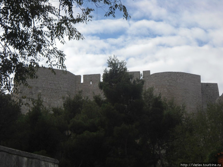 Стены крепости Шибеник, Хорватия