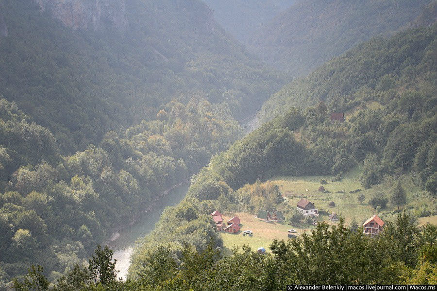 Самый глубокий каньон Европы Область Жабляк, Черногория